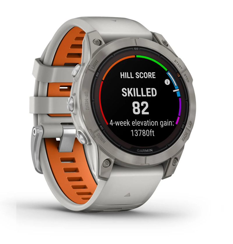 Garmin fenix 7 Pro Sapphire Solar Titanium with Fog Grey-1